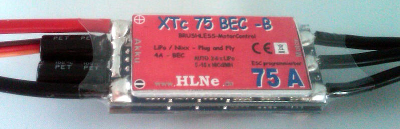 HeLeN Brushless 75A BEC -B